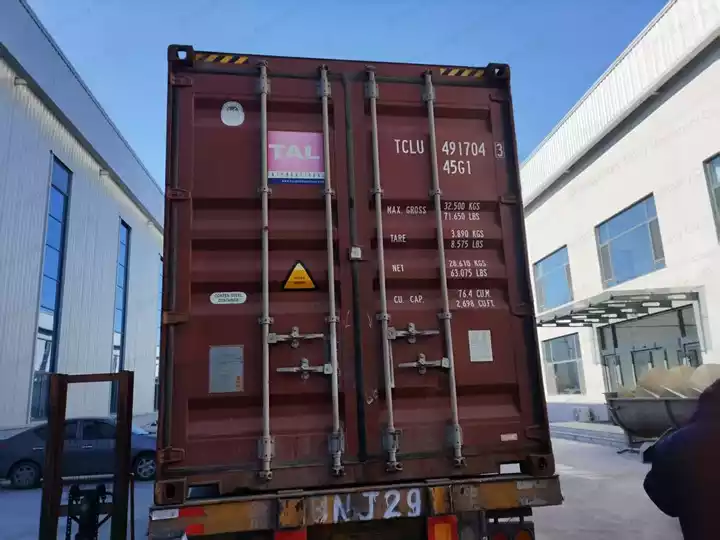 تسليم آلة رقائق البطاطس للمكسيك