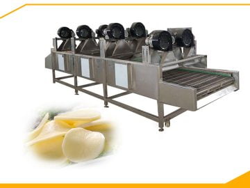 Fried chips cooling machine