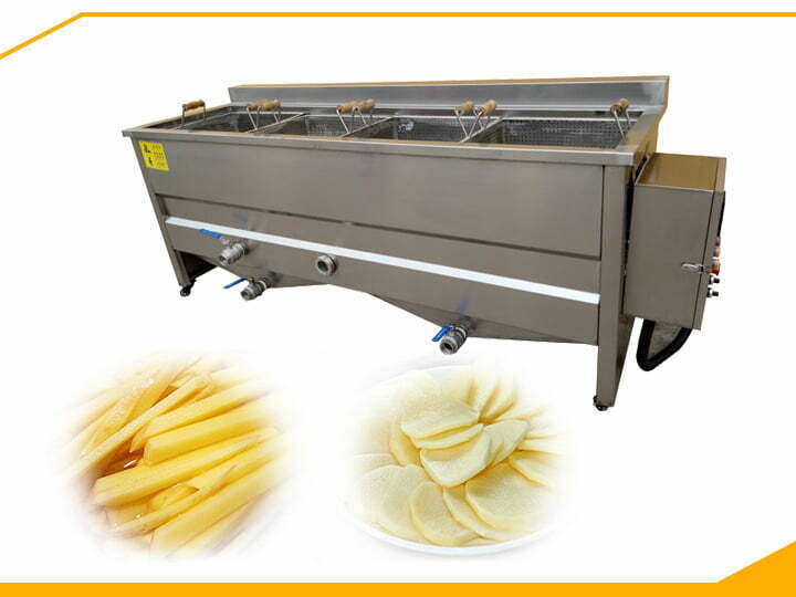 potato blanching machine