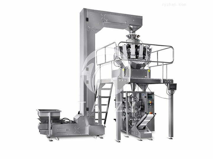 Potato chips packaging machine