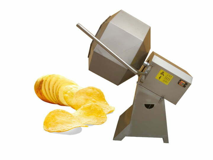 Potato chips seasoning machine