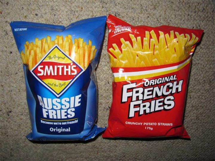 Australia french fries