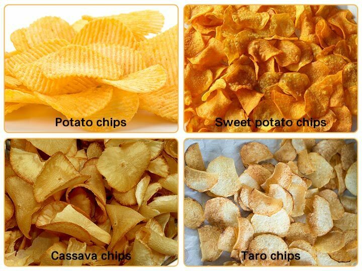 50kg h Semi Automatic Potato Chips Making Machine Price