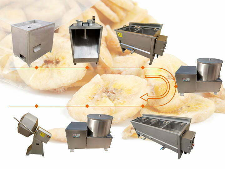 Small-banana-chip-production-line