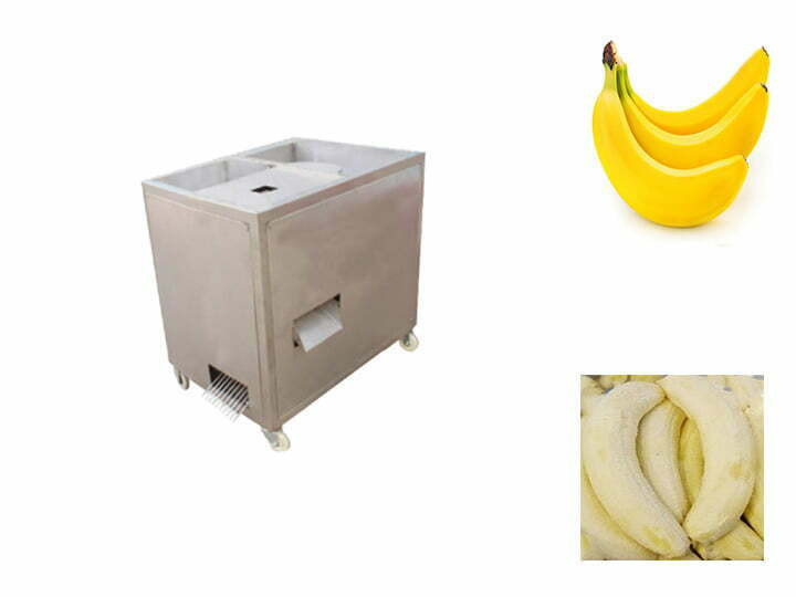 Industrial Banana Peeler for Peeling Green Bananas, Ripe Bananas & Plantain