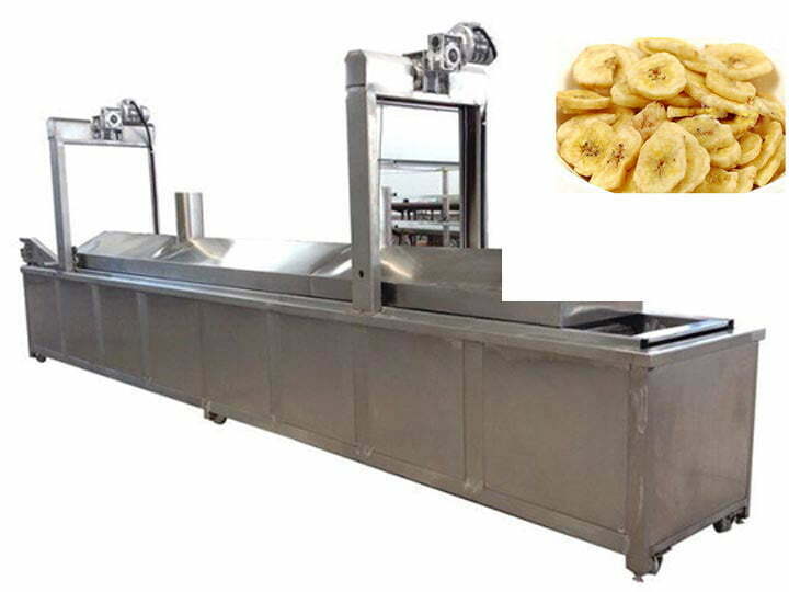 Banana chips fryer machine