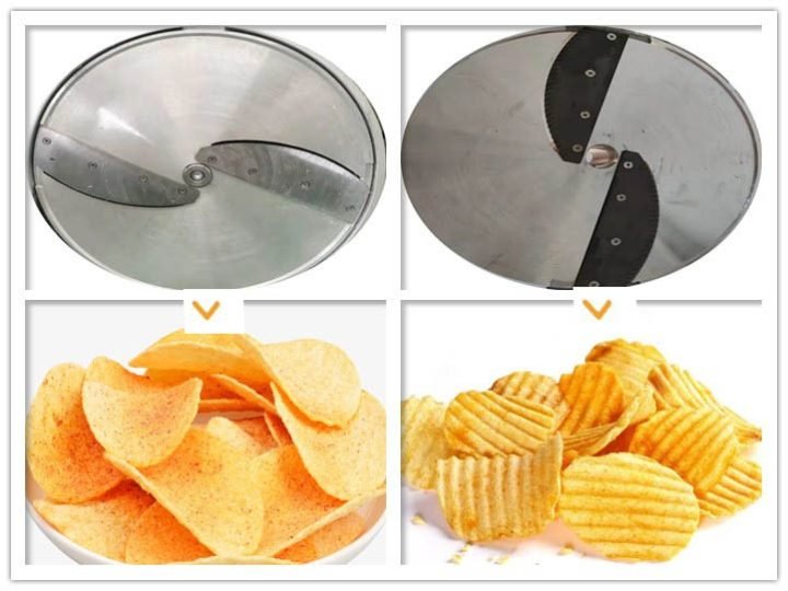 Potato Chips Making Machine Potato Slicer Machine Potato Chips